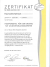 Zertifikat: Katrin Hartwich - Deutscher Sauna-Bund